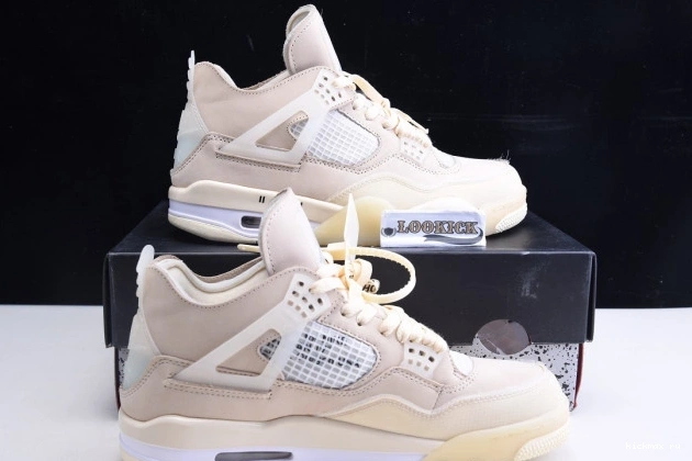 Rep MAX Sail x CV9388-100 Off-White Air 4 Jordan 0814